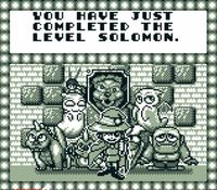 une photo d'Ã©cran de Solomon s Club sur Nintendo Game Boy